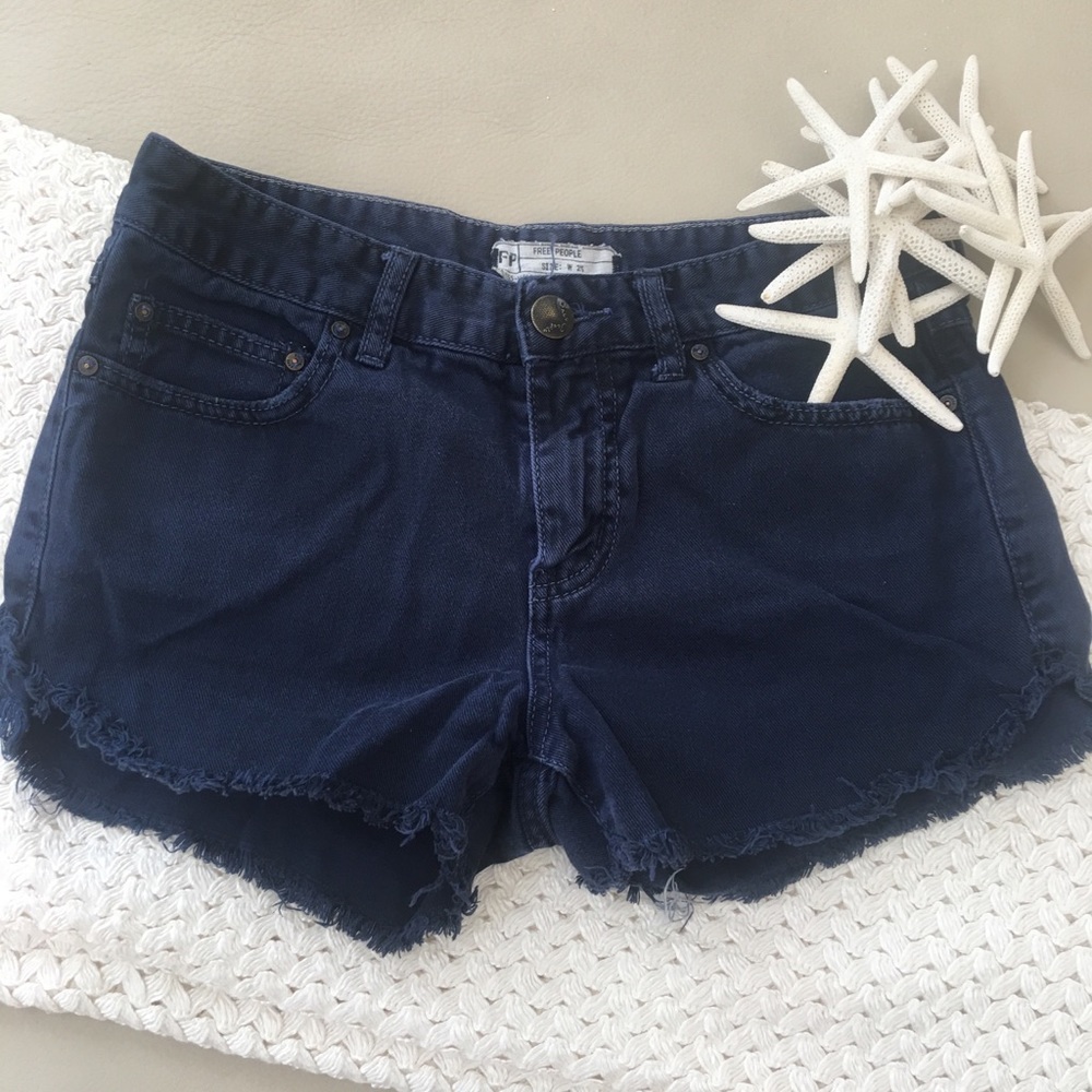 Free People Shorts (Blue)